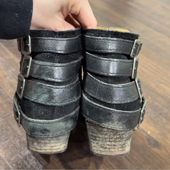 H by Hudson Encke Black Suede Ankle Booties Size‎ EU 39 Women - Picture 9 of 14